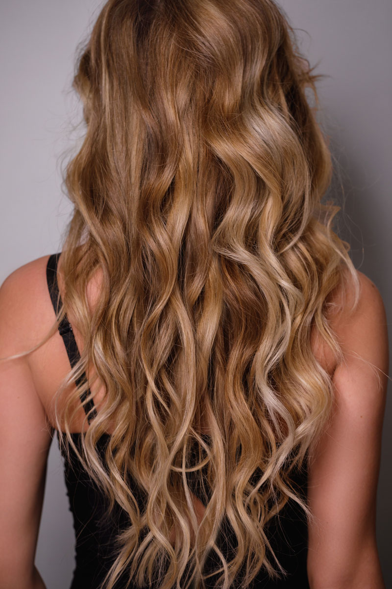 Woman Curly Hair
